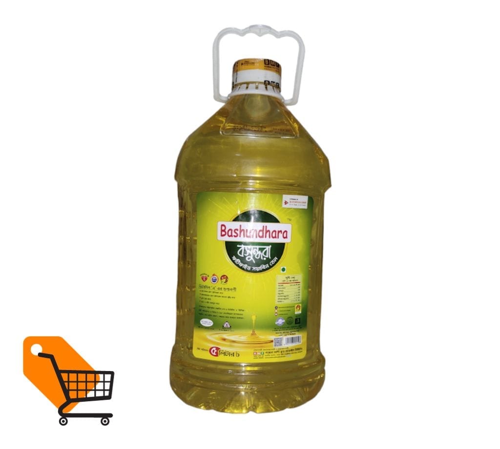 Bashundhara Fortified Soyabean Oil 5Ltr Retailer BD Best online