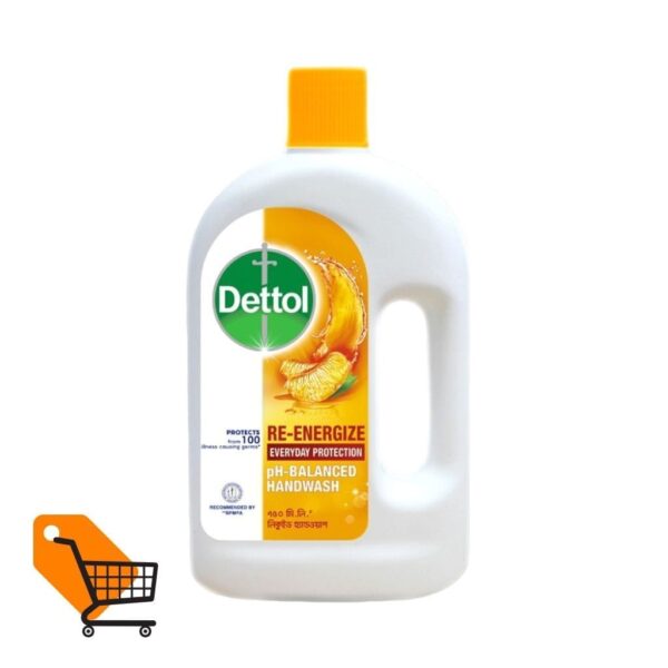 Dettol Re-energize pH-Balanced Refill Handwash 750ml