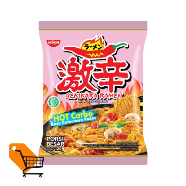 Nissin Gekikara Ramen Hot Carbo 120g