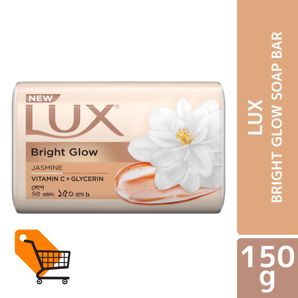 Lux Soap Bright Glow Jasmine 150g