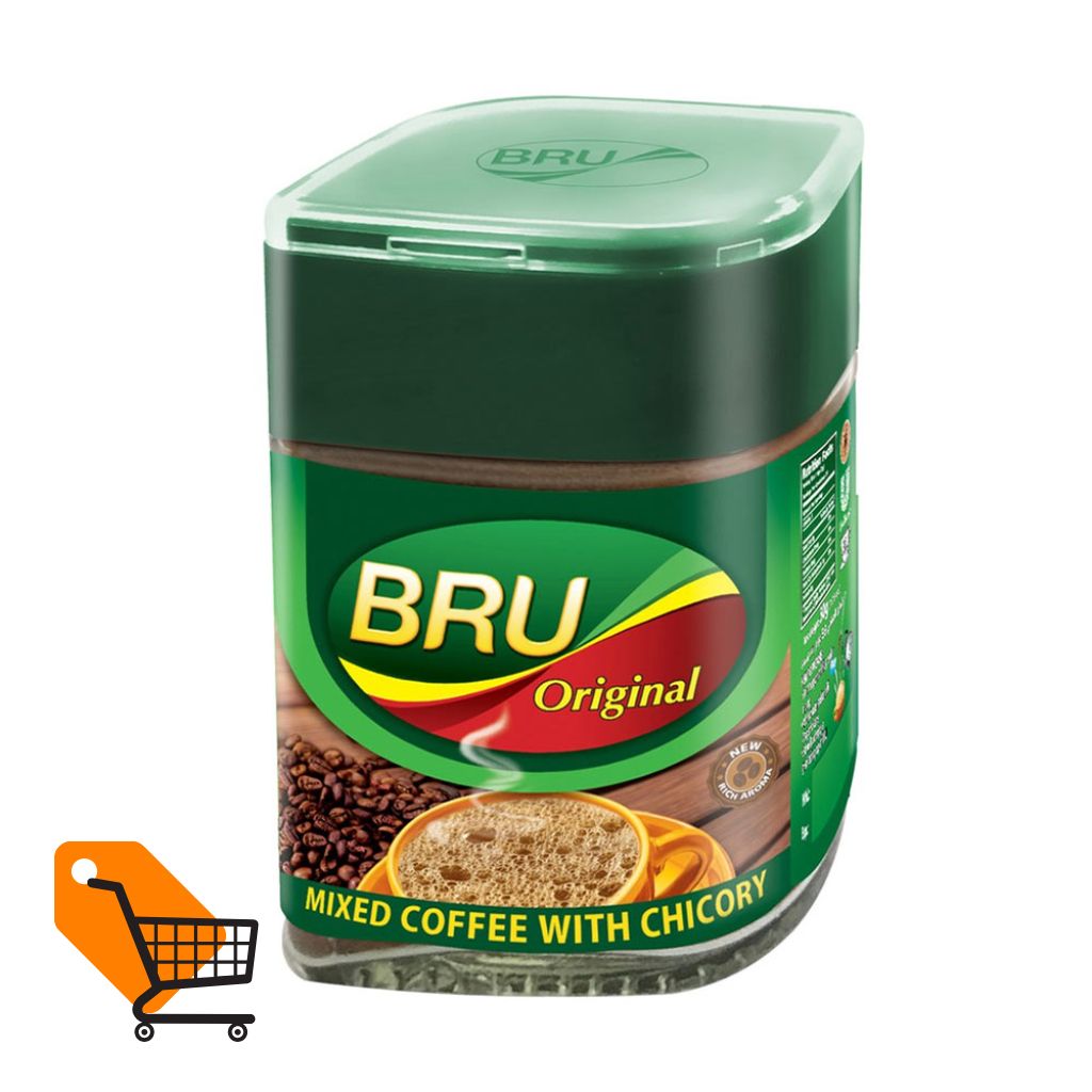BRU Original Mixed Coffee with Chicory 50g
