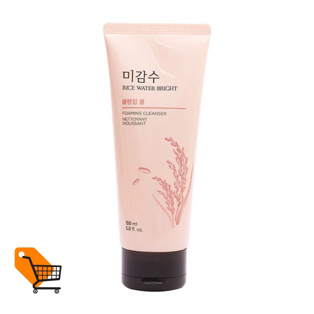 The Face Shop Rice Water Bright Facial Foaming Cleanser 150ml