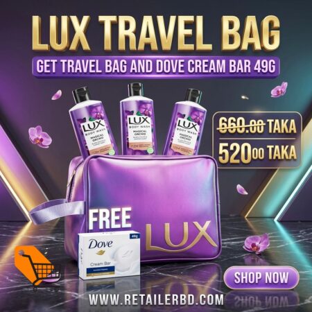 Buy 3 Lux Body Wash Black Orchid Scent & Juniper Oil 245ml Get Travel Bag FREE