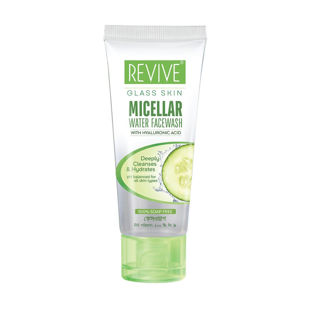Revive Glass Skin Micellar Water Face Wash 100 ml